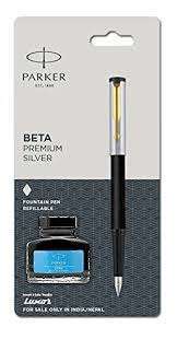 Parker Beta Fountain Pen Refillable With Ink