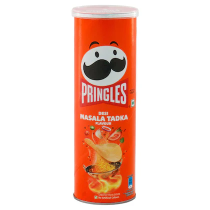 Pringles Masala Tadka Flavour Chips 102g
