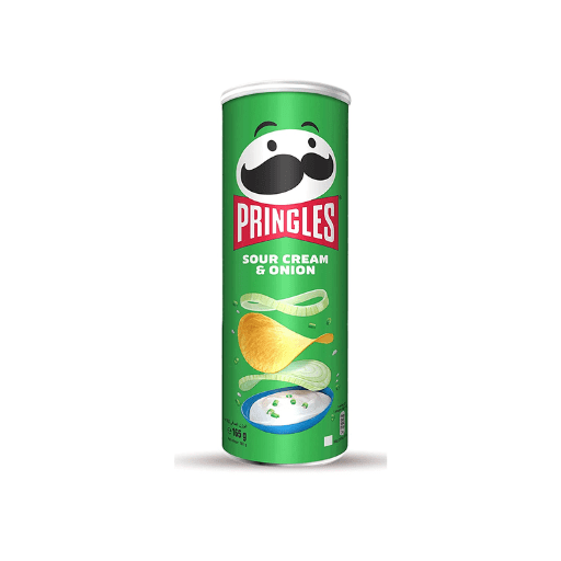 Pringles Cream & Onion Flavour Chips 107g