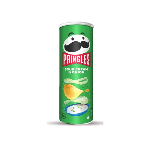 Pringles Cream & Onion Flavour Chips 107g