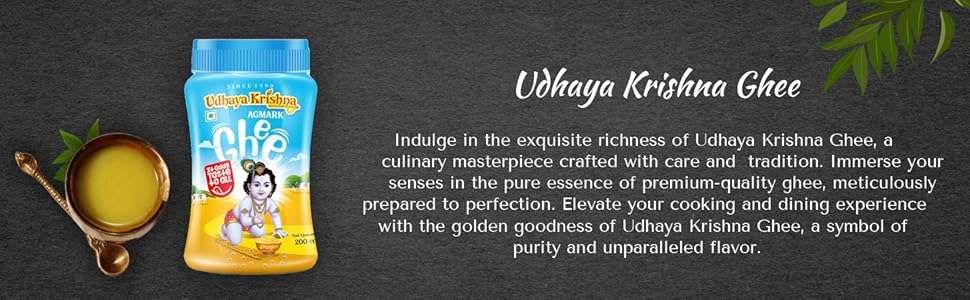 Udhaya Krishna Agmark Ghee 50ml - Image 5