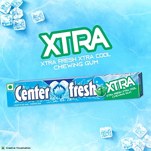Center Fresh Peppermint Chewing Gum 20g - Image 2