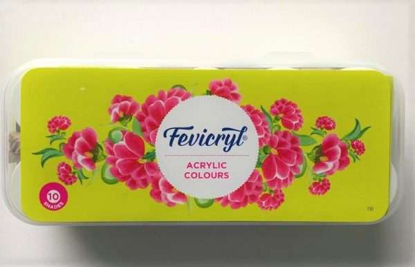 Fevicryl Acrylic Colours 10 Shades