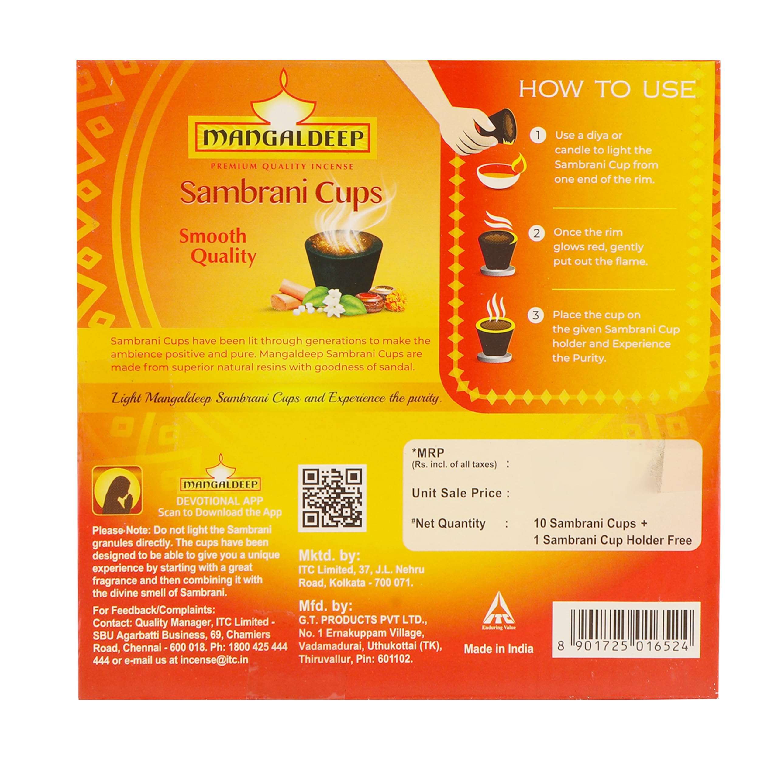 Mangaldeep Samburani Cups 12N - Image 4