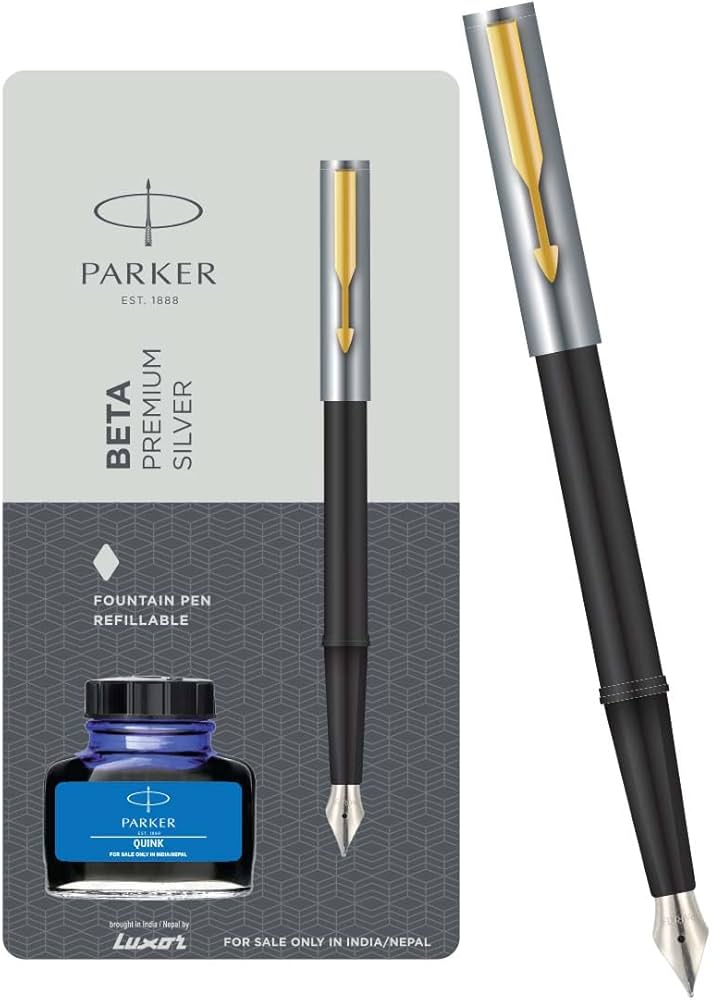 Parker Beta Fountain Pen Refillable With Ink - Image 2