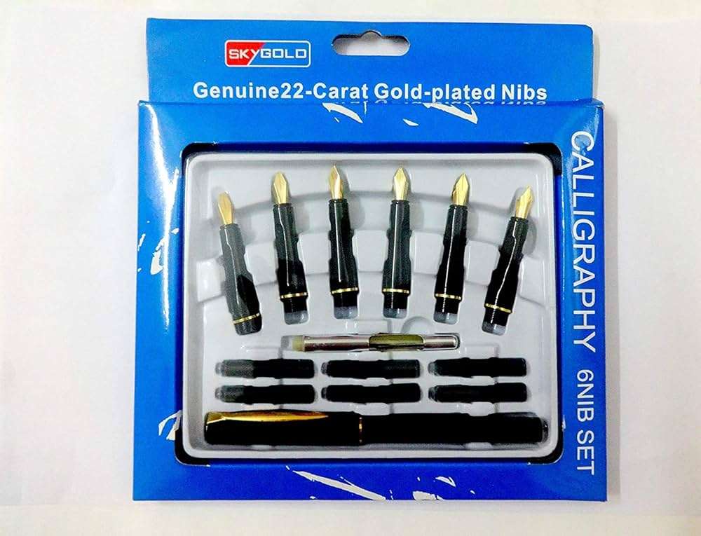 Sky Good Calligraphy Pen 6 Nib Set