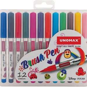 Unomax Brush Pen 12 Colour