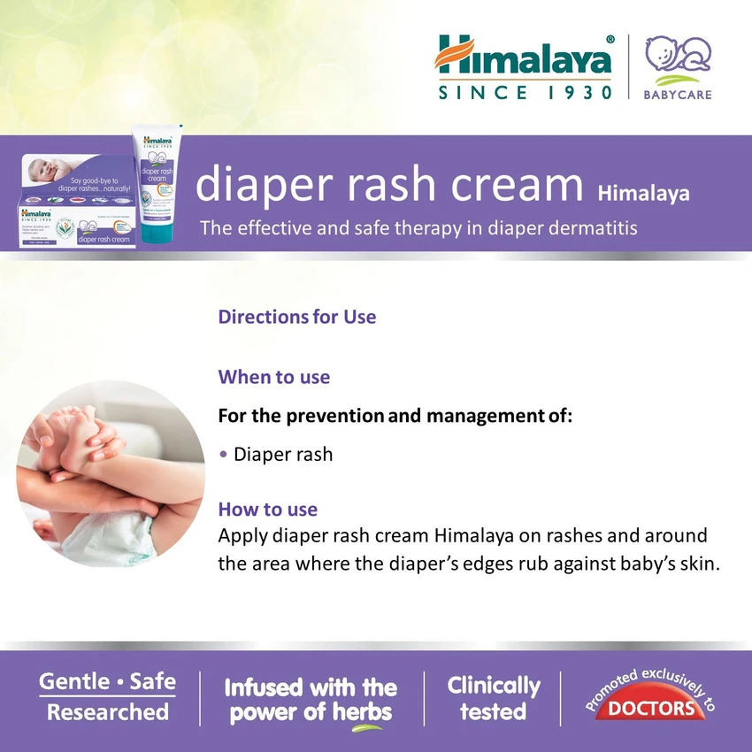 Himalaya Diaper Rash Cream 20g - Image 2