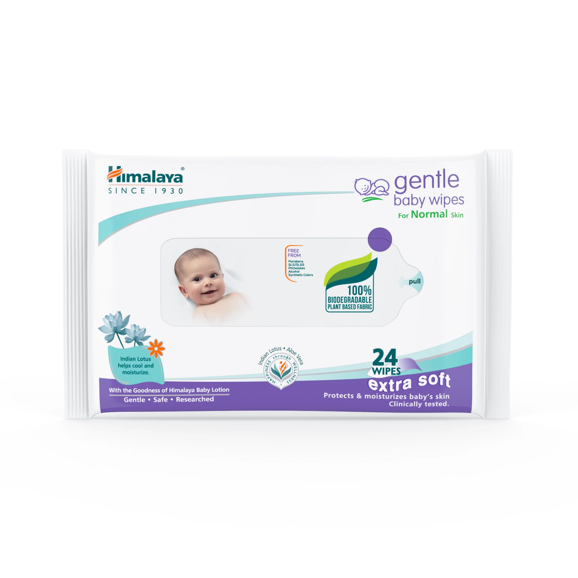 Himalaya Baby Wipes 24N