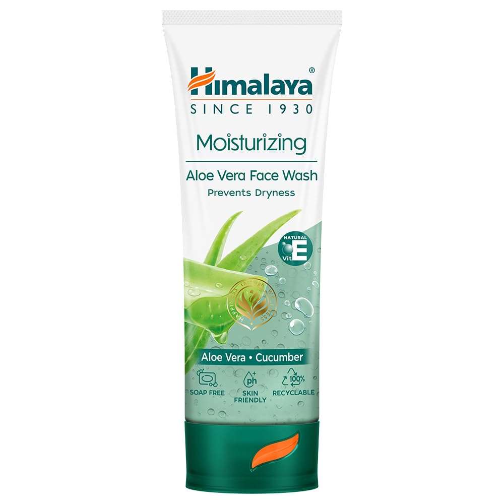 Himalaya Moisturizing Aleo Vera Face Wash 50ml