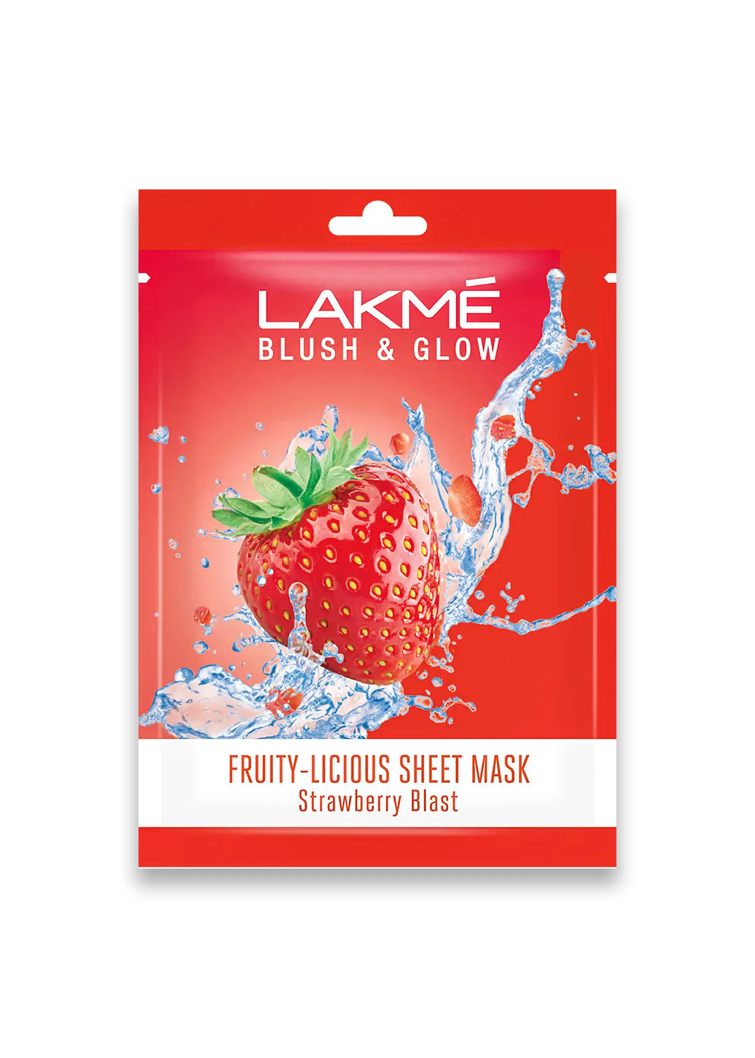 Lakme Strawberry Blast Fruity Licious Sheet Mask 25ml