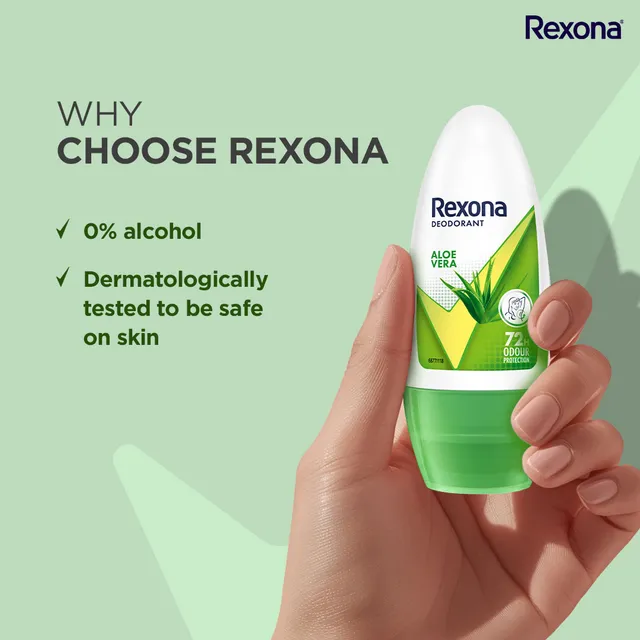 Rexona Aloe Vera Roll-On 50ml - Image 2