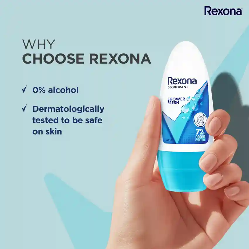 Rexona Shower Fresh Roll-On 50ml - Image 3