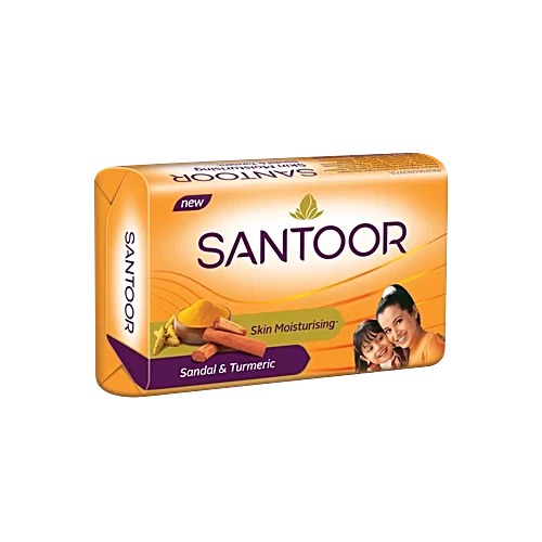 Santoor Sandal & Turmeric Soap 40g