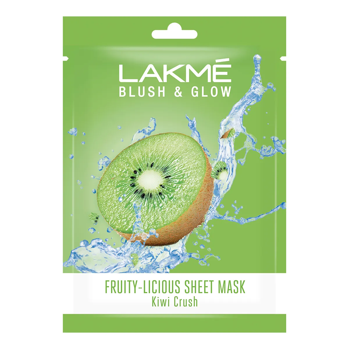 Lakme Kiwi Crush Fruity Licious Sheet Mask 25ml