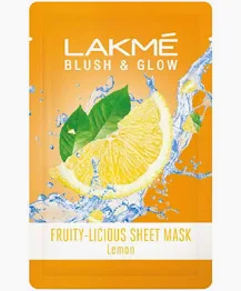 Lakme Lemon Fresh Fruity Licious Sheet Mask 25ml